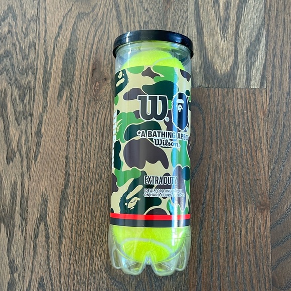 Bape x Wilson Tennis Balls - Unopened Can - Picture 6 of 6